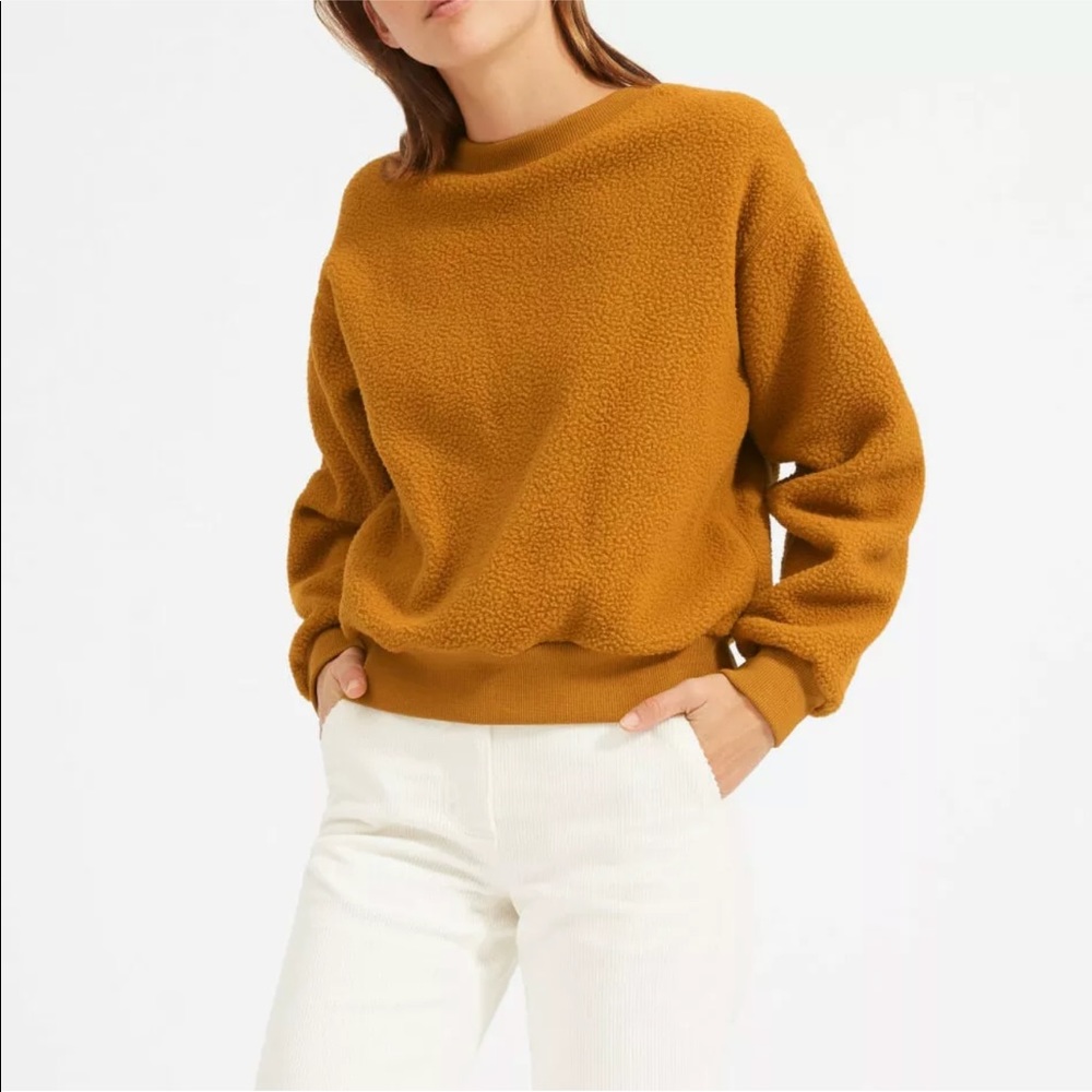 The ReNew Fleece Oversized Sweatshirt Size Small